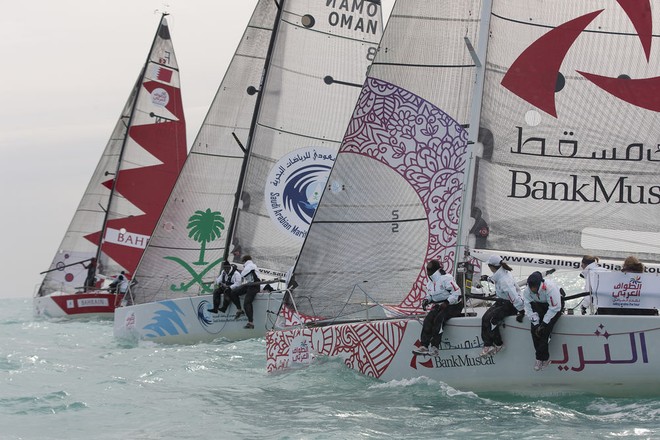 Sailing Arabia - the Tour 2012, leg 1 start © Lloyd Images http://lloydimagesgallery.photoshelter.com/